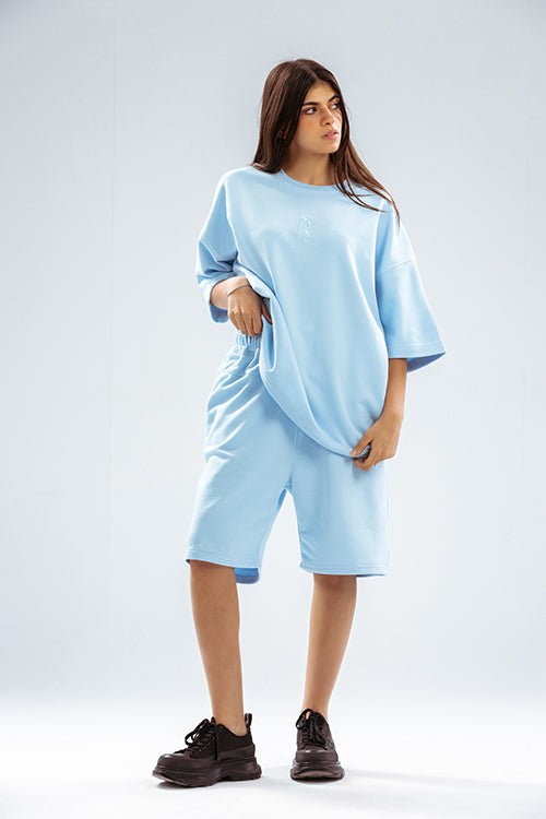 Airy Shorts-Denim Dream