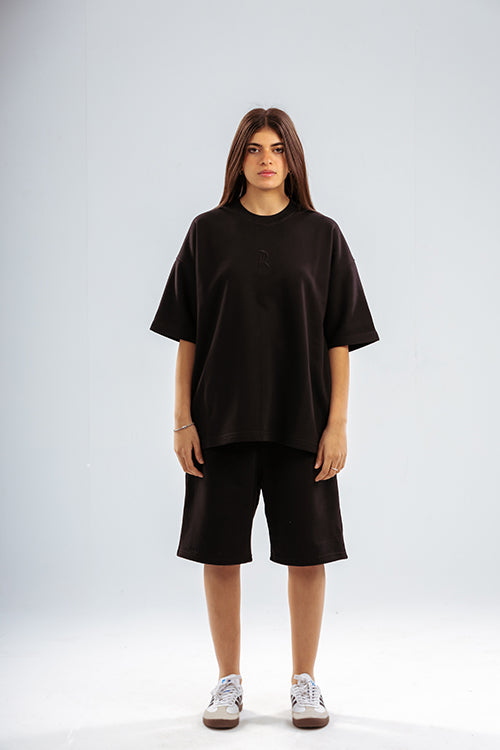 Chill Sleeve T-shirts-Black