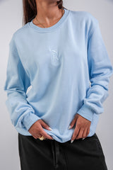 Snug Long t-shirt-Baby blue