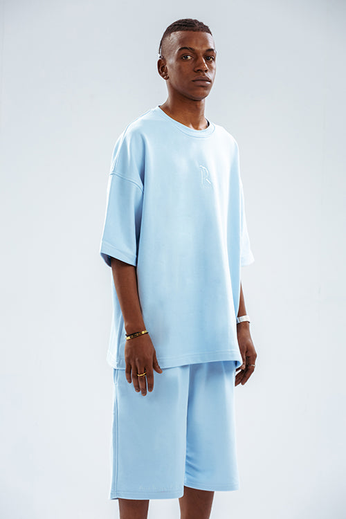 Chill Sleeve T-shirts-Denim Dream