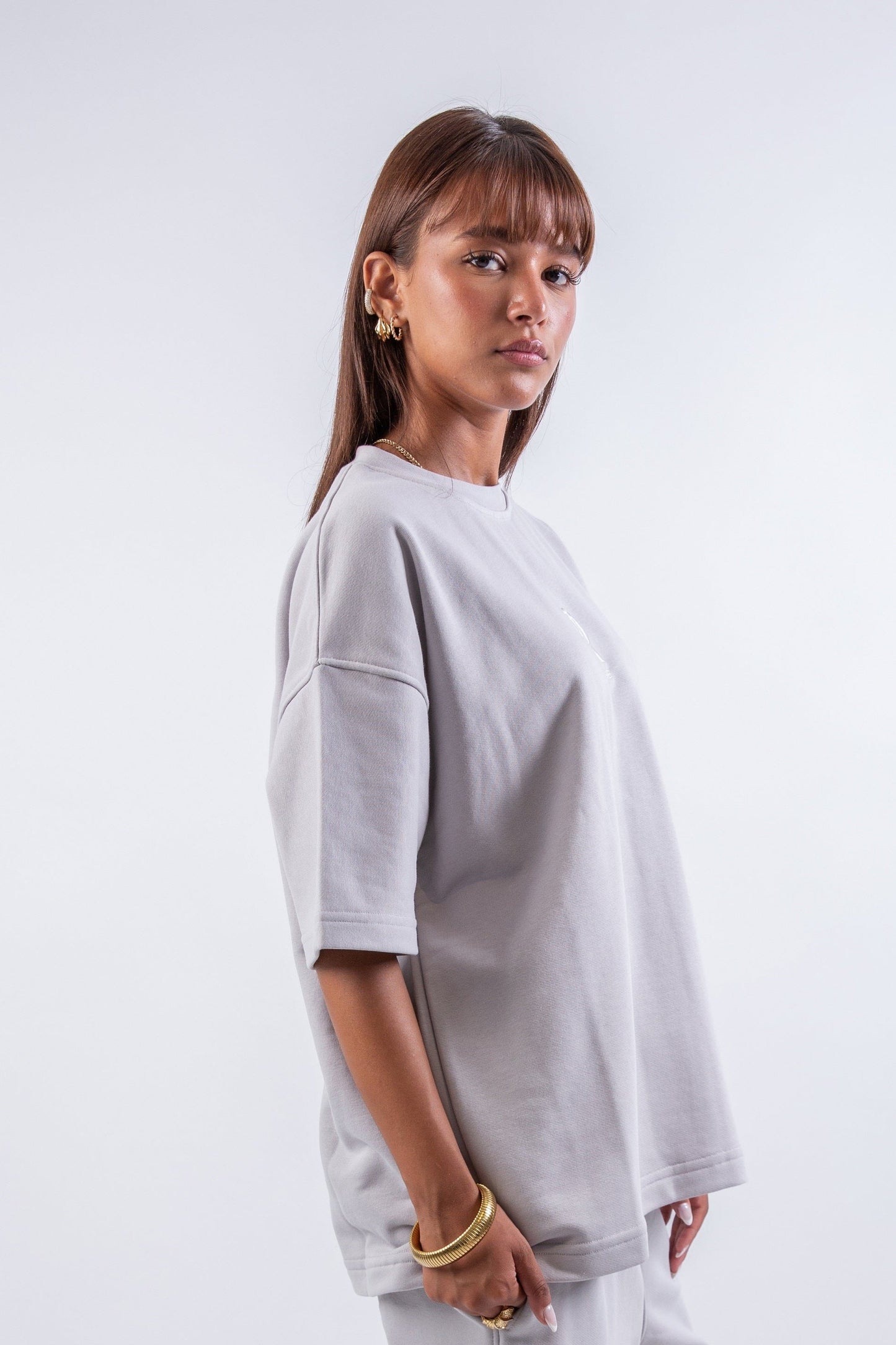 Chill Sleeve T-shirts-Silver Lining