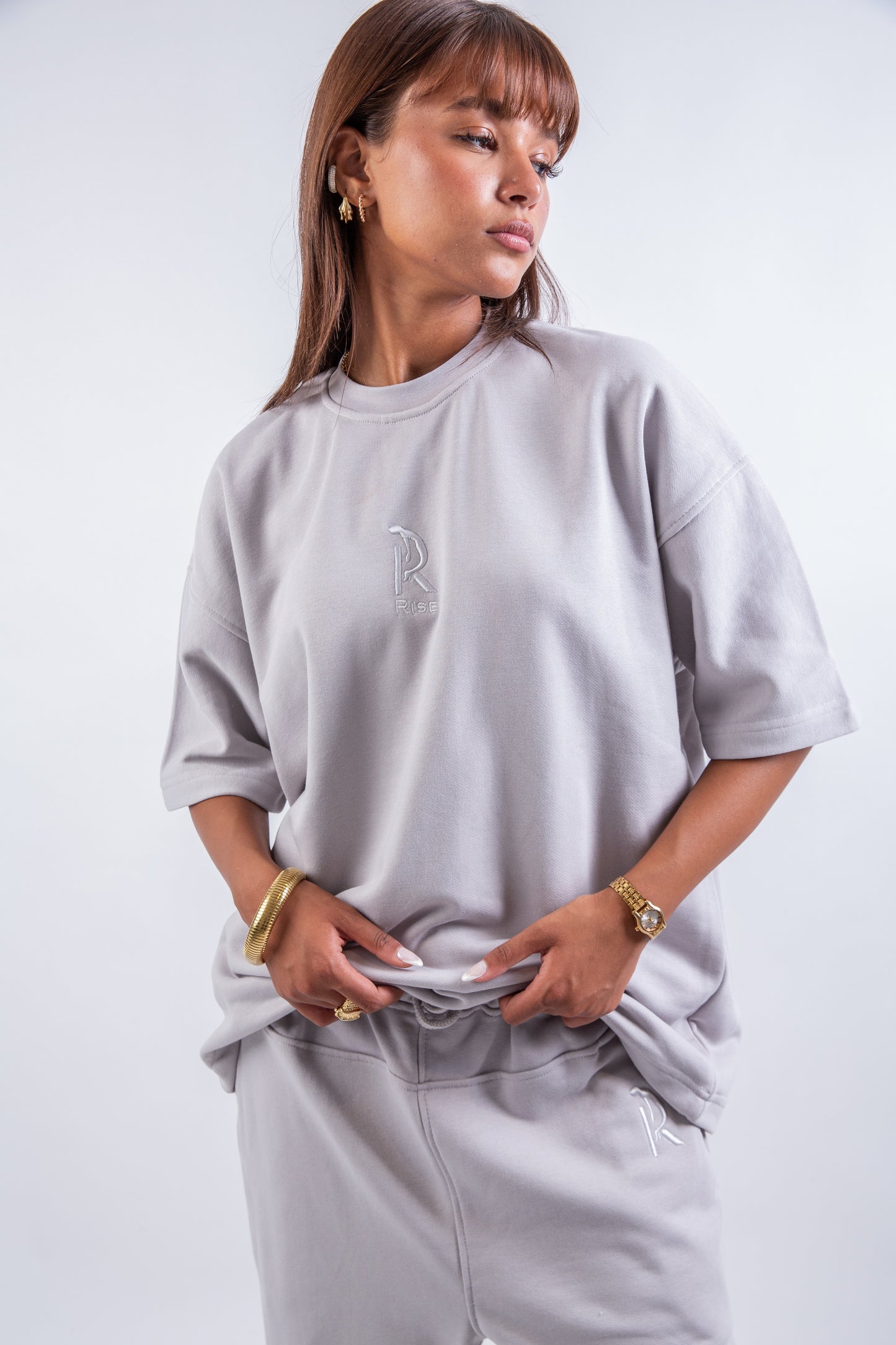 Chill Sleeve T-shirts-Silver Lining