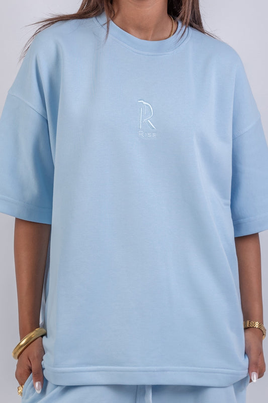 Chill Sleeve T-shirts-Denim Dream