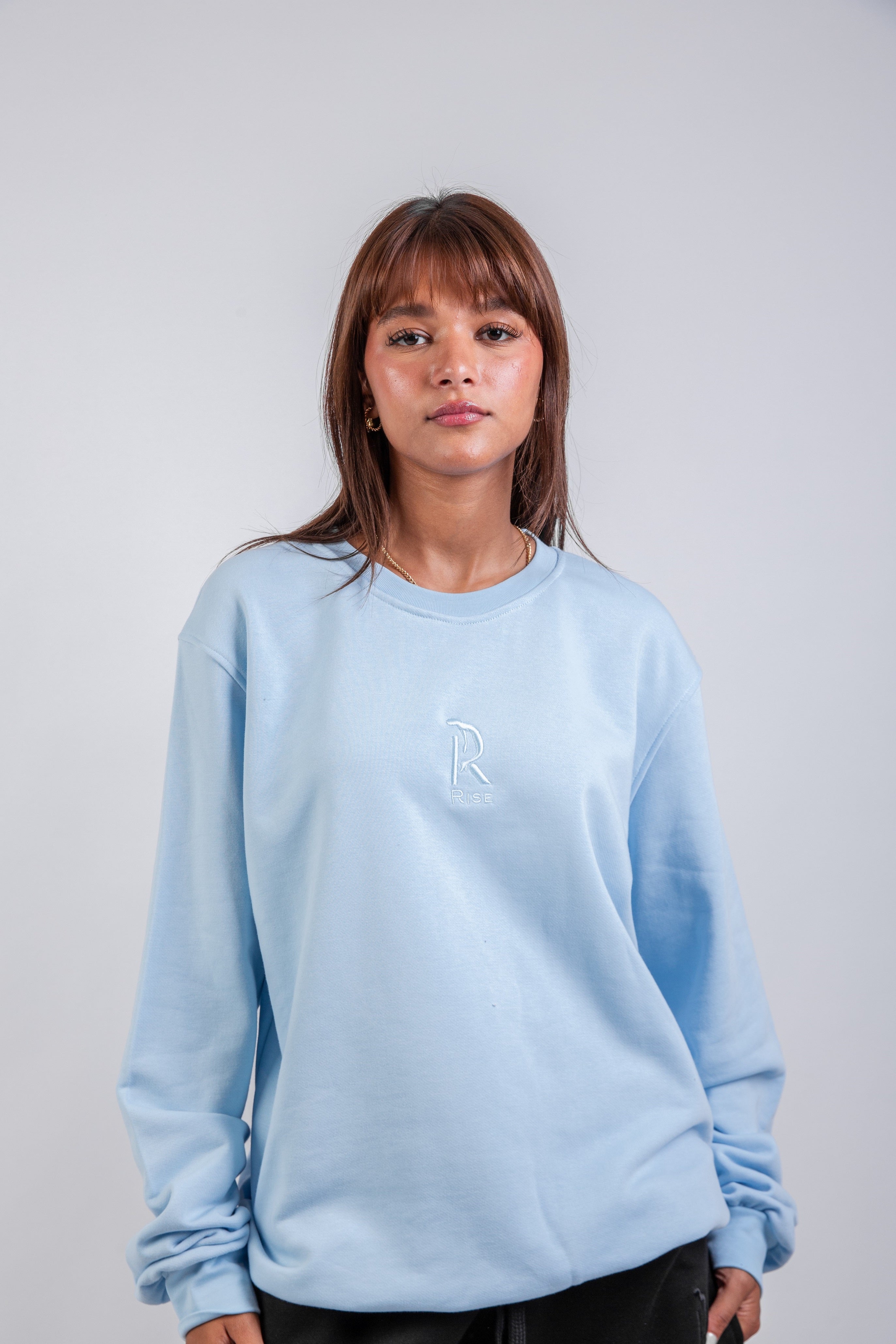 Snug Long t-shirt-Baby blue